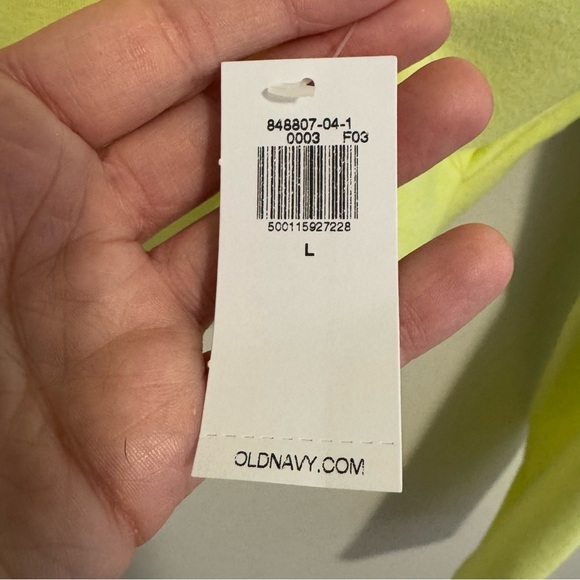 Old Navy NWT Cloud Cropped Athletic Top - Picture 4 of 6